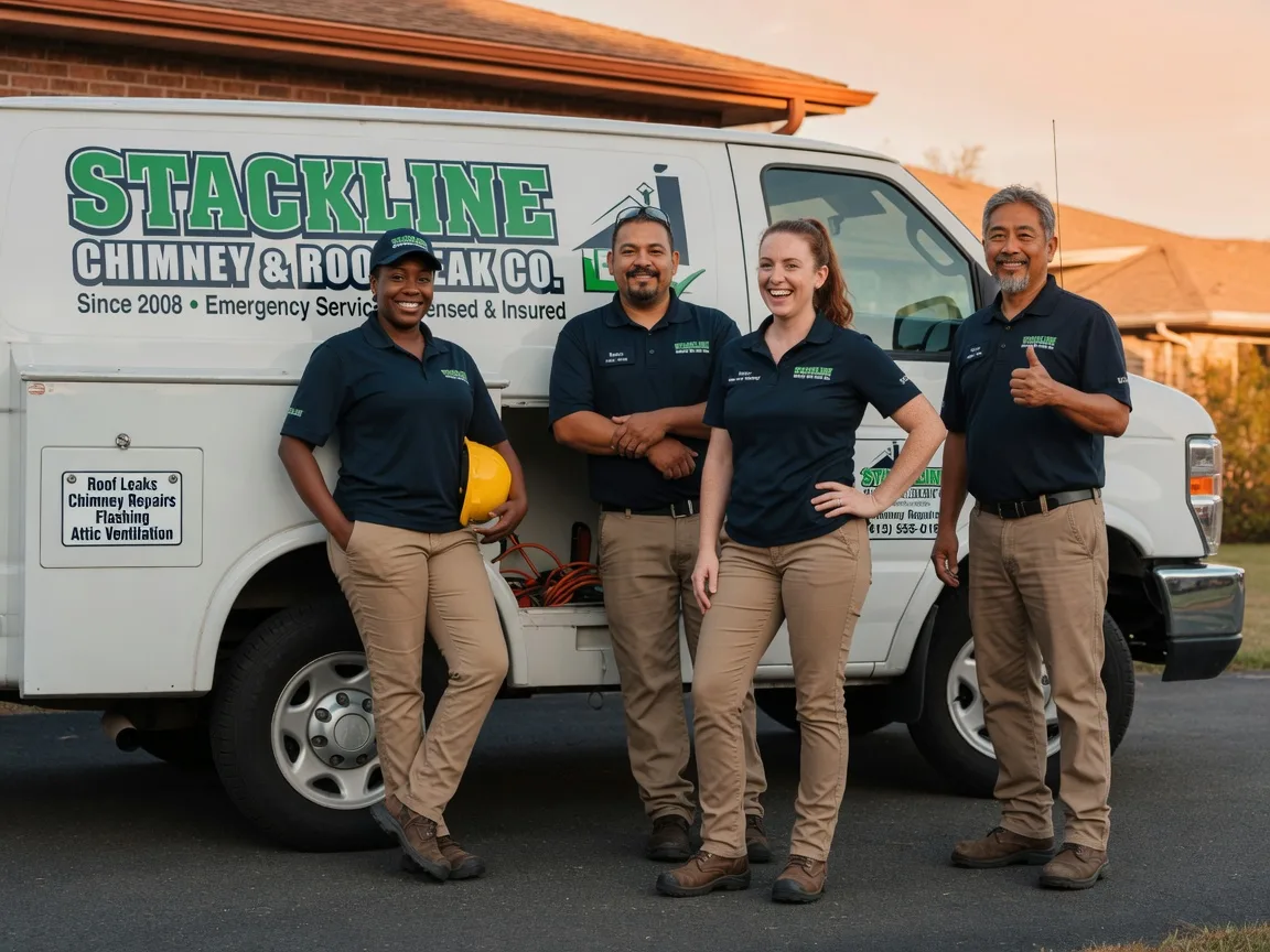 Chimney flashing repair company in Wilson, WI
